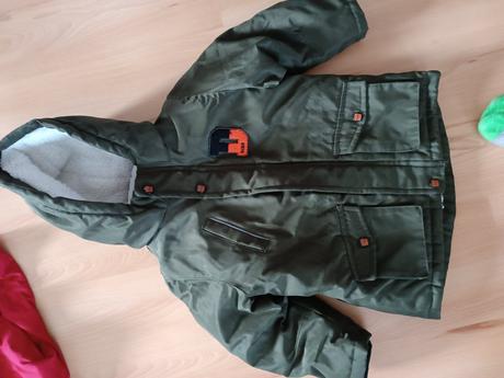 Teplá zimná bunda, kik,104