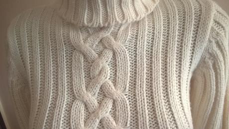 Teplý sveter rolák, clockhouse,36