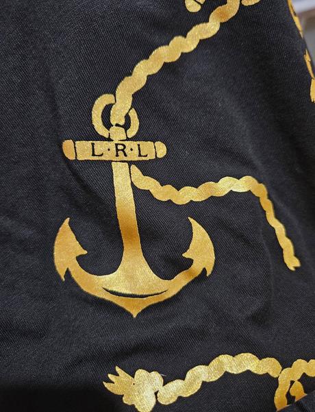 Ralph lauren tričko s kotvami l, ralph lauren,l