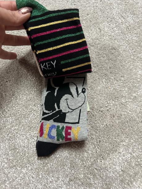 Ponožky mickey 2 páry v. 35/38, benetton,35