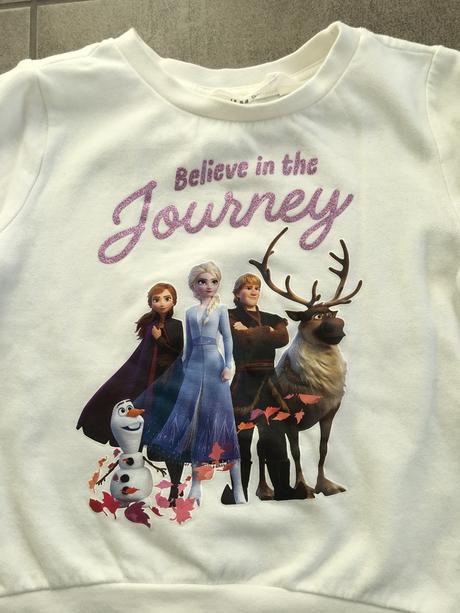 Mikina frozen, h&m,104