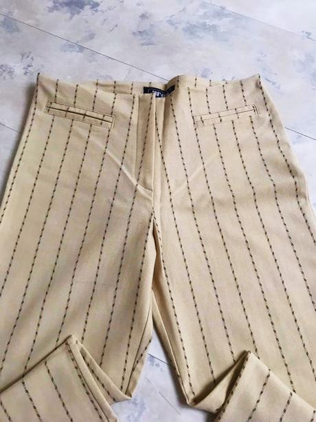 Štýlové široké nohavice, l