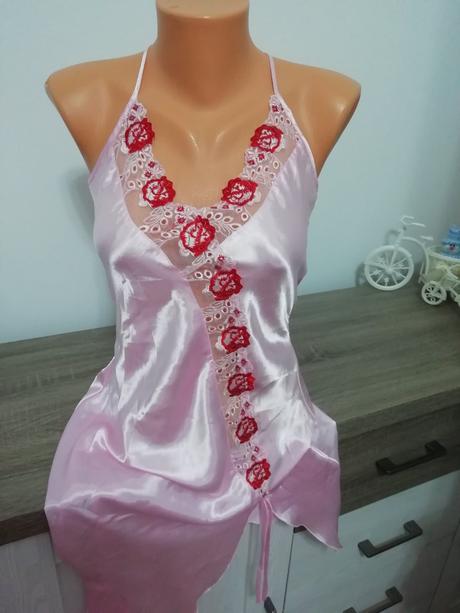 Nocna kosielka saten s, m, s