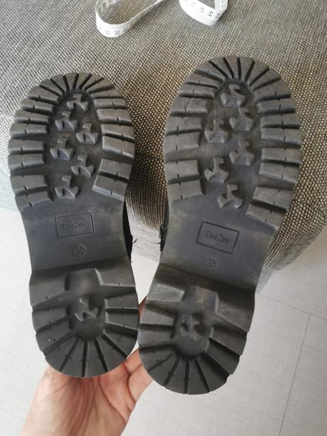 Vysoké šnurovacie topánky deezee, 35