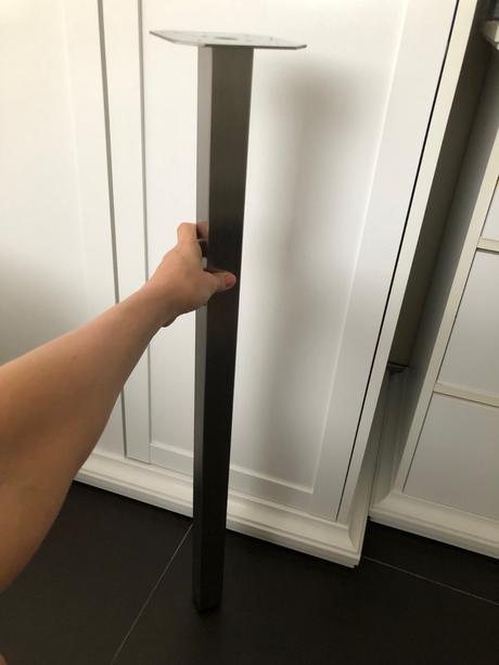 Nerezová noha v.84cm ikea utby,