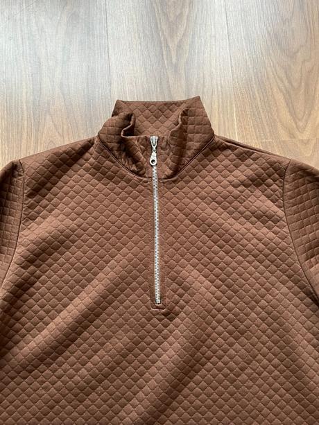 Hnedá vintage mikina s/m, s