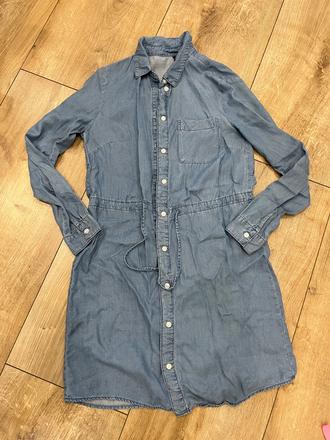 Riflove šaty, h&m,xs