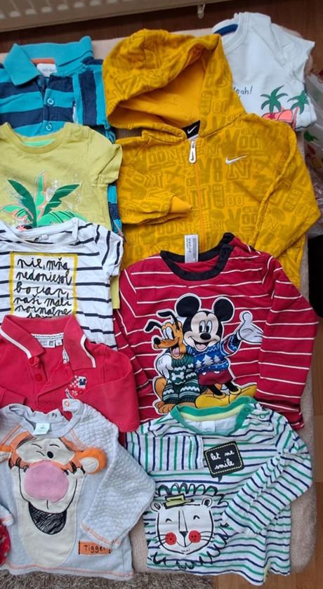 Mix oblečenia veľkosť 80, 68–80