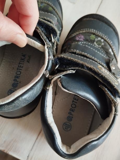 Kožené prechodné topánky, protetika,25
