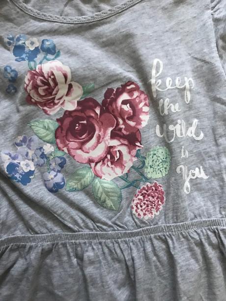 Šaty ruža 6-8 rokov, h&m,122