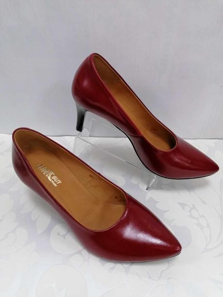 Dámske kožené lodičky 60053 b+z+ca, 42