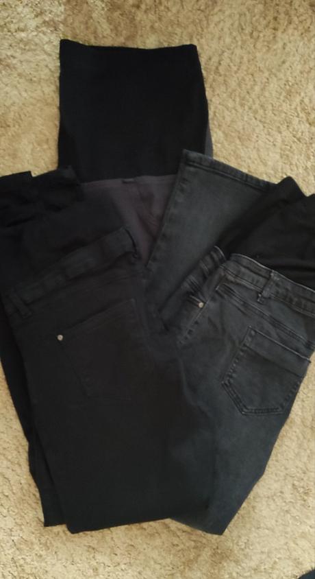 Tehotenské rifle 3ks, dorothy perkins,l