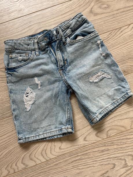 Kratke rifle, denim,116