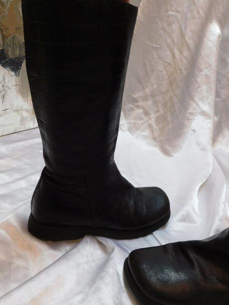 Luxusne dievčenske kožene čižmy, 33