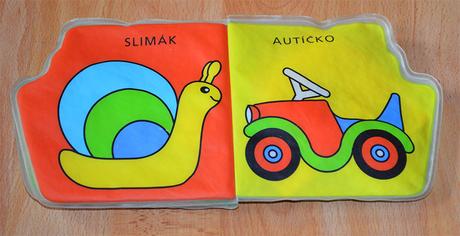 Gumena knizka do vody,