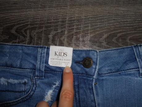 Marks & spencer nová riflova sukna na 8-9 rokov, marks & spencer,140