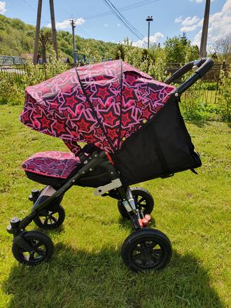 Valco snap 4 s nafukovacími kolesami, valco baby,valco baby snap 4