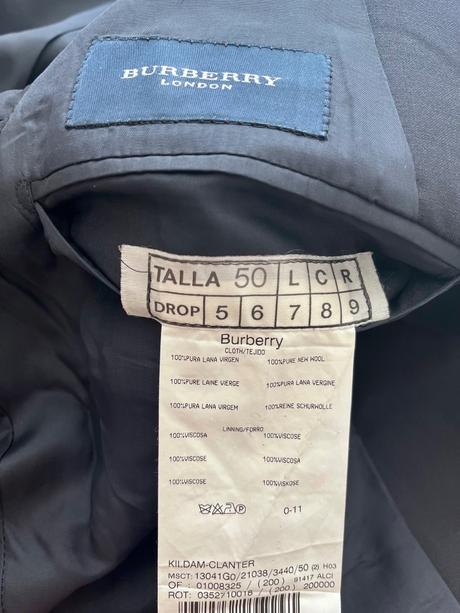 Burberry london sako, burberry,50