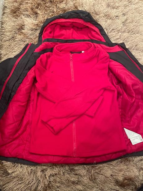 Lyžiarska bunda 2v1 velk.128, c&a,128