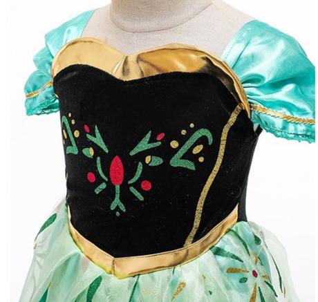 Kostym frozen ladove kralovstvo elza anna saty, 