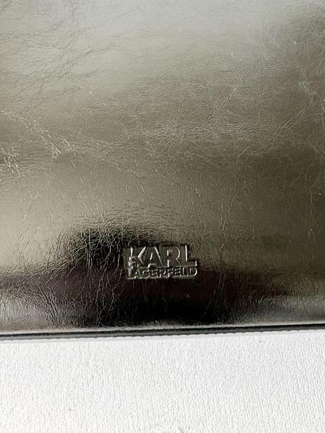 Karl lagerfeld k/stone tote bag čierna, karl lagerfeld