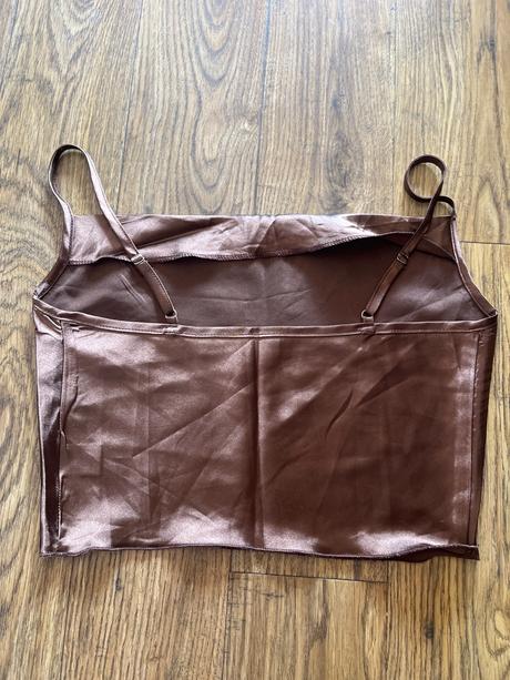 Saténové tielko, xs