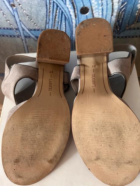 Kožené sandále, lasocki,37