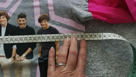 Tričko one direction 8-9 r, george,128