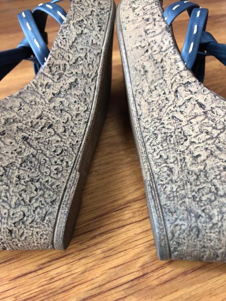 Krasné sandalky na platforme, humanic,38