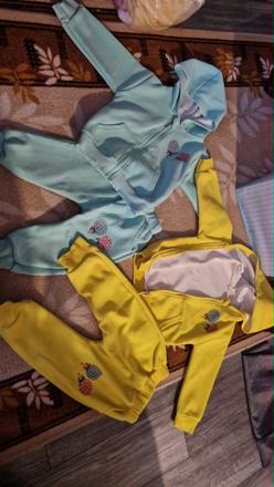 2x tepláková súpravka 1-2r, 92