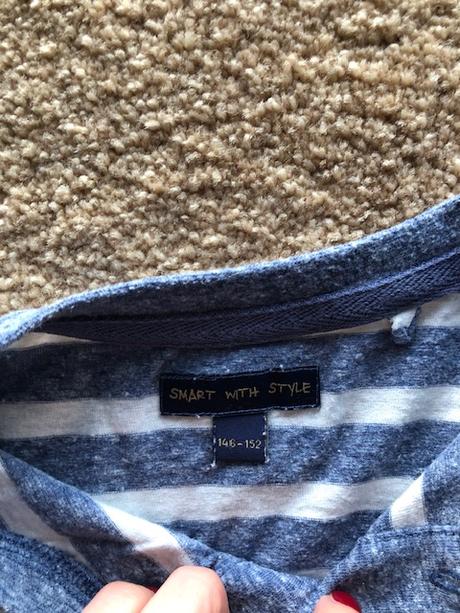 Letné tričko v námorníckom štýle, c&a,146