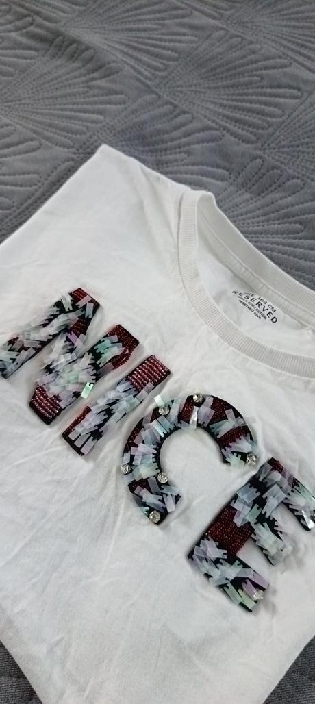 Biele tričko s aplikáciou, reserved,164