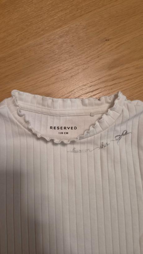 Dievčenské tričko reserved, reserved,128