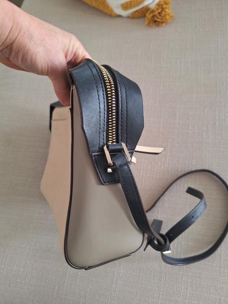 Kožená kabelka dkny, dkny