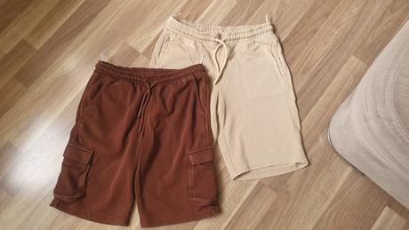 2x teplákové kratase, c&a,152