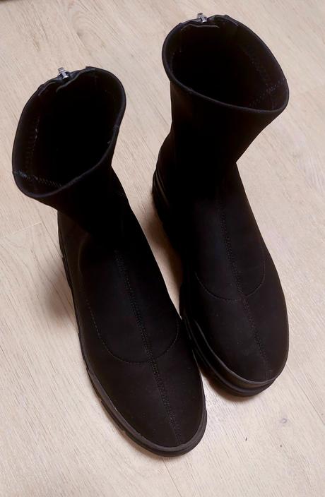 Predam cizmy bershka, 37, ponozkove, malo nosene., bershka,37