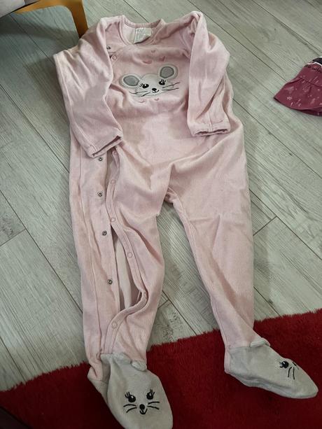 Pyžamko myška, h&m,92
