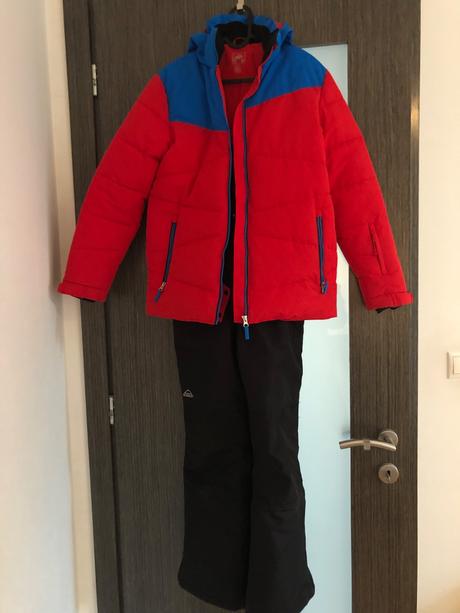 Zimna lyziarska bunda s nohavicami (komplet), mckinley,164