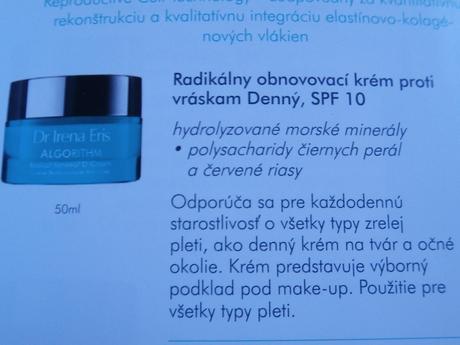 Retiazka, prívesok+vzorka krému,