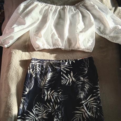 Príjemné tenké letné capri legíny xs/s, xs