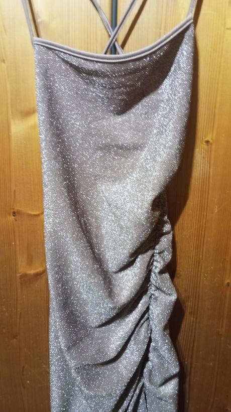 Trblietavé sexi šaty shein, s