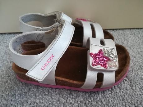 Kožené sandále, geox,25