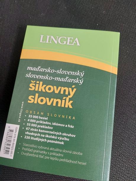 Slovnik madarsko-slovensky, 