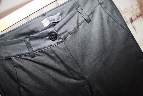 Koženkové nohavice, takko,s