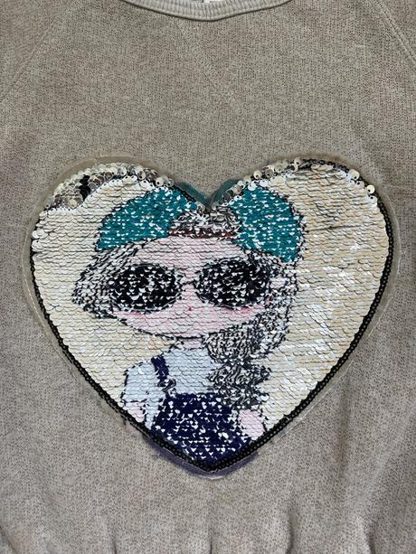 Mikinové šaty 134-140, 134