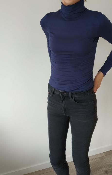 Tmavomodrý rolák značka camaieu, vel. s, camaieu,s