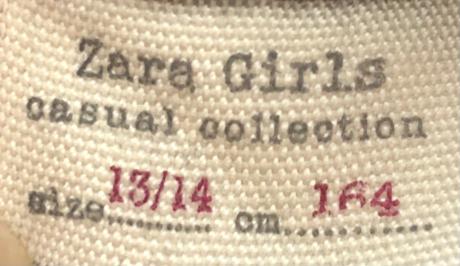 Detský rolák zara girls d 55, š 38, r 56cm, zara,164