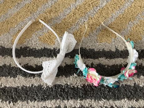 Letné čelenky 110/128, lindex