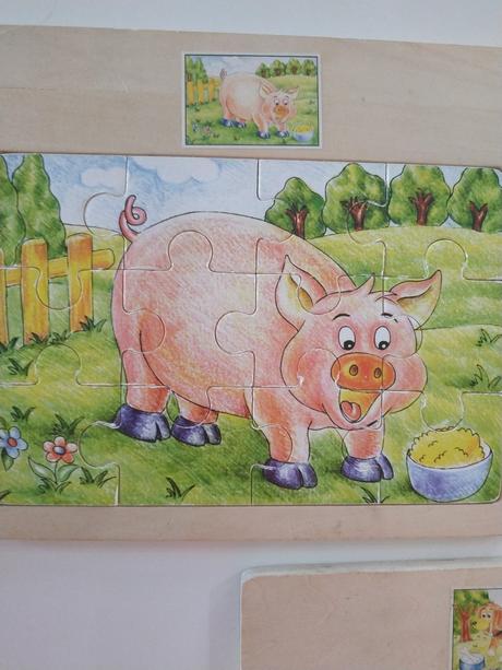 Set 3x puzzle pre deti 3-6 rokov, 