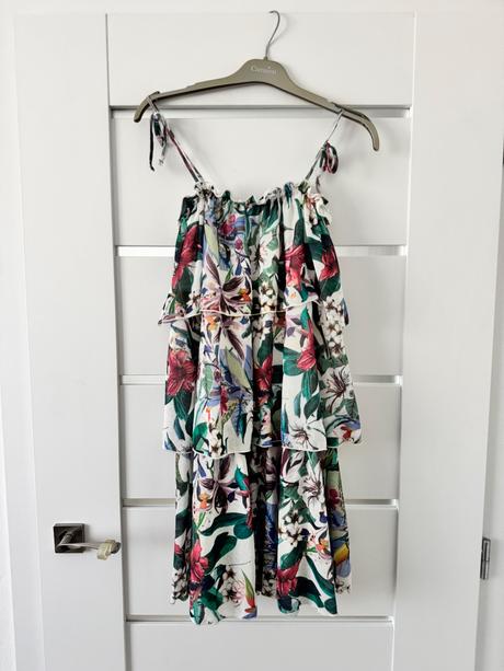 Volanove farebne šaty, mohito,32